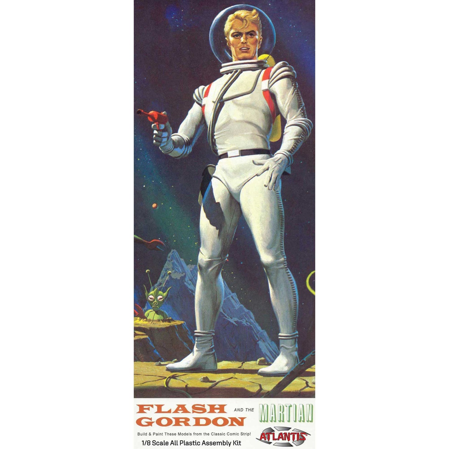Atlantis 1/8 Flash Gordon And The Martian Long Box