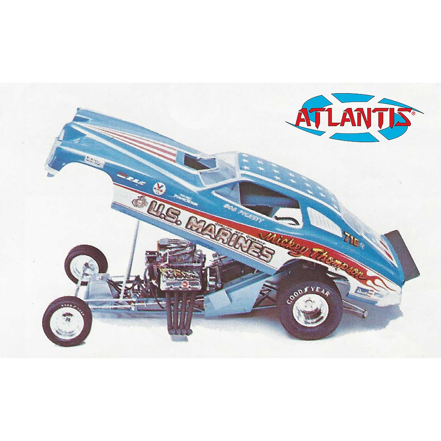 Atlantis 1/16 Mickey Thompson Marines Funny Car
