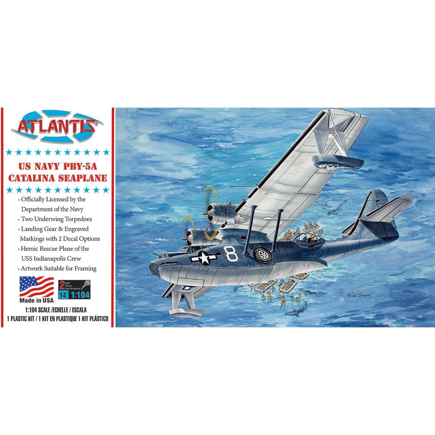Atlantis PBY-5A US Navy Catalina Seaplane US Navy