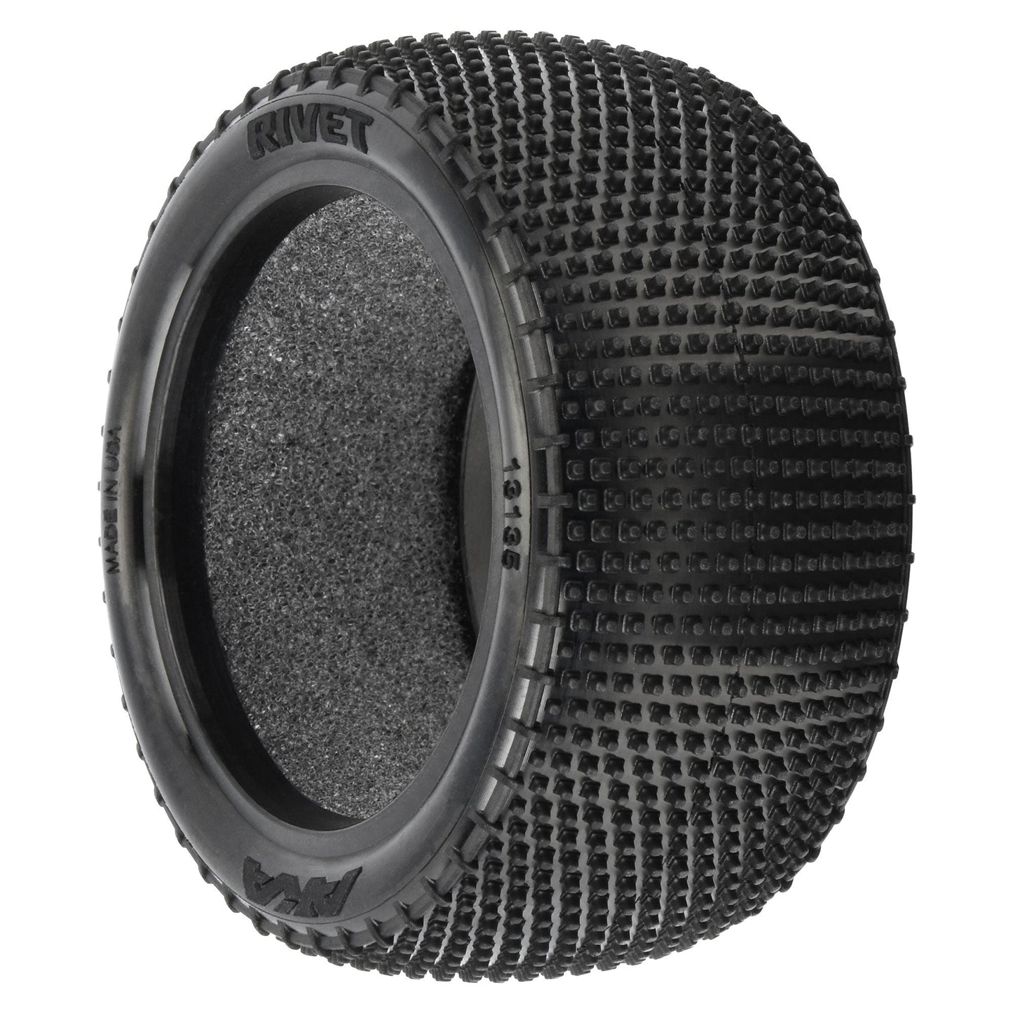 AKA Products 1/10 Rivet Soft Carpet Rr Off-Road Buggy Tires (2)