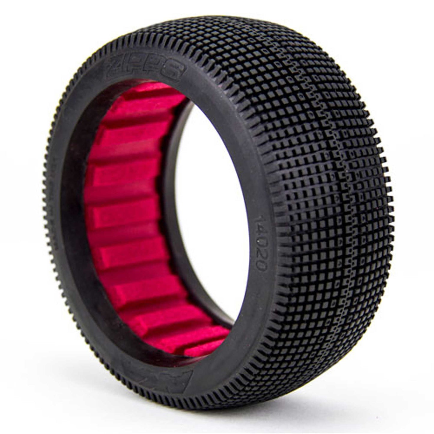 AKA Products 1/8 Buggy Zipps Soft LW Tire w/ Red Insert (2)