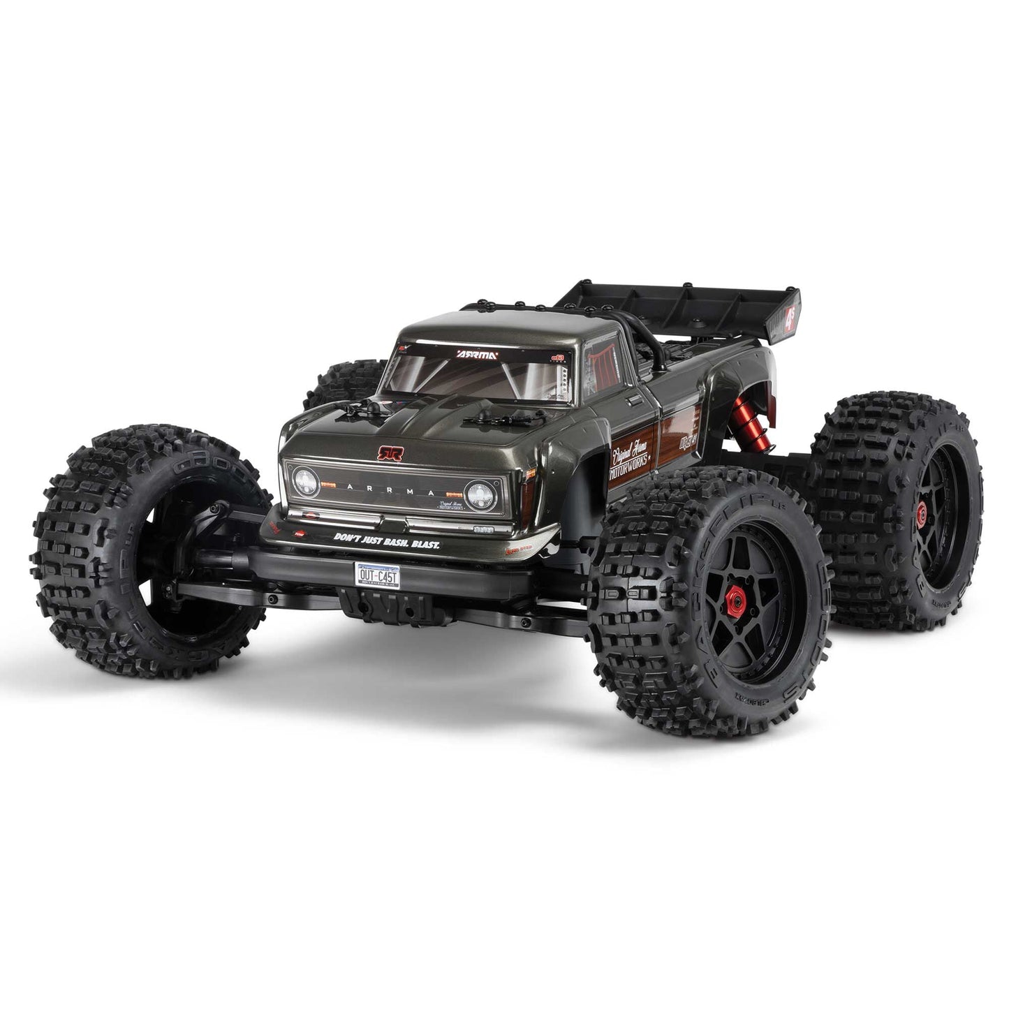 Arrma 1/10 OUTCAST BL-4S 4x4 Stunt Truck RTR - Gun Metal