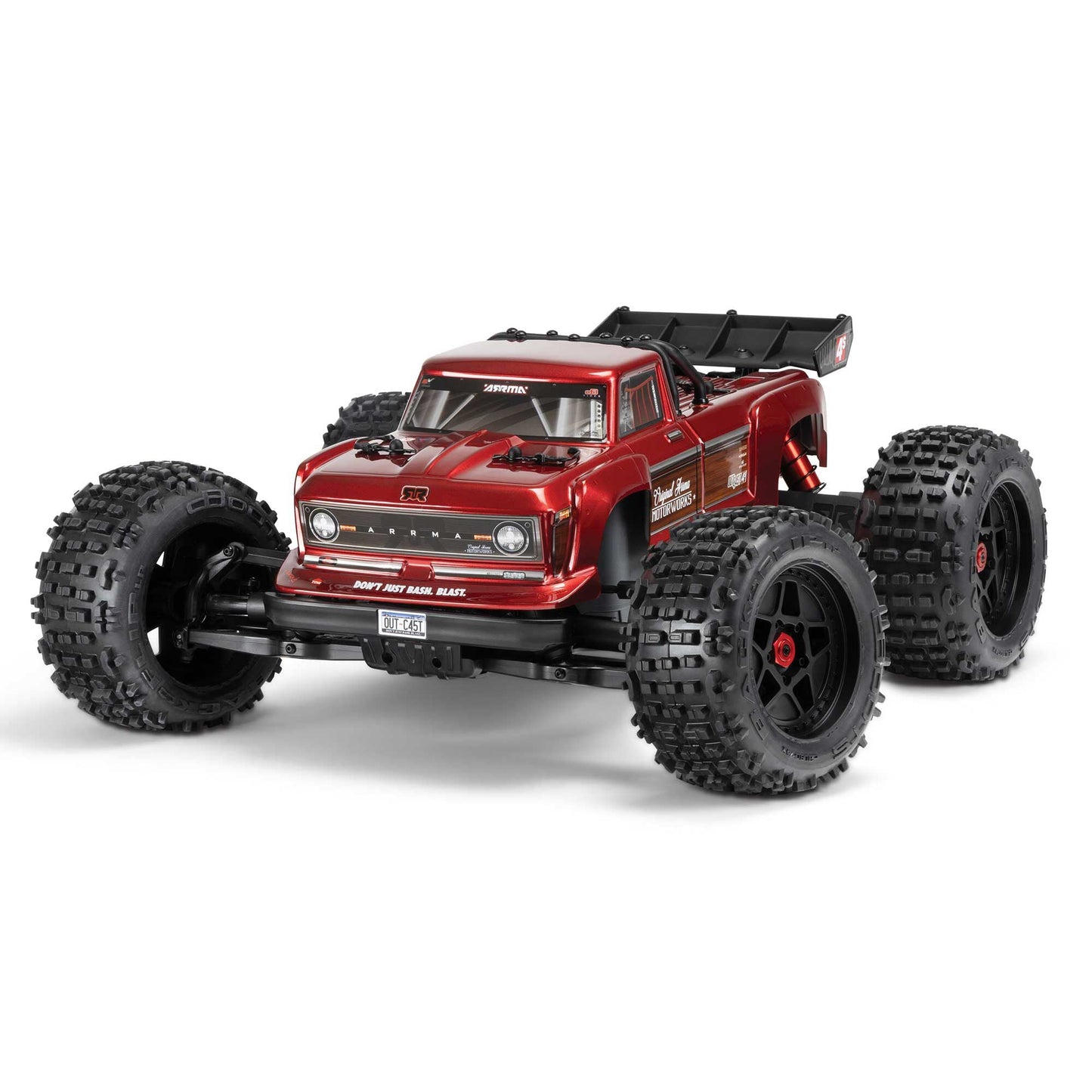 Arrma 1/10 OUTCAST BL-4S 4x4 Stunt Truck RTR - Red
