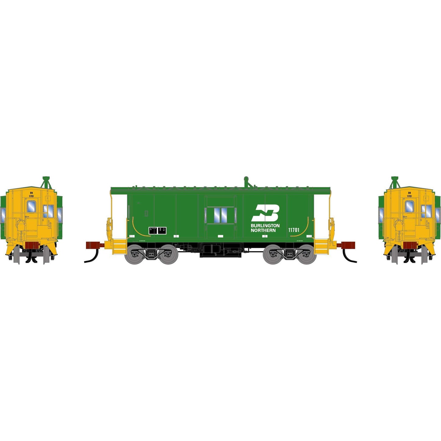 N ATH Bay Window Caboose, BN #11701