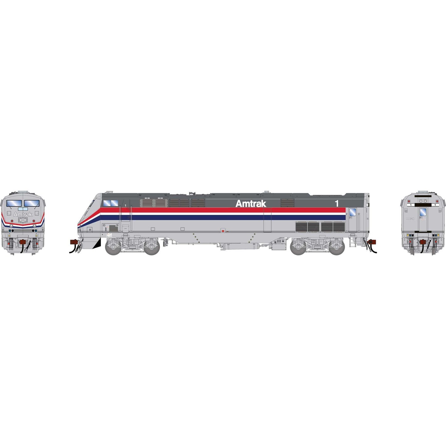 HO P42DC Locomotive, AMTK Phase III #1