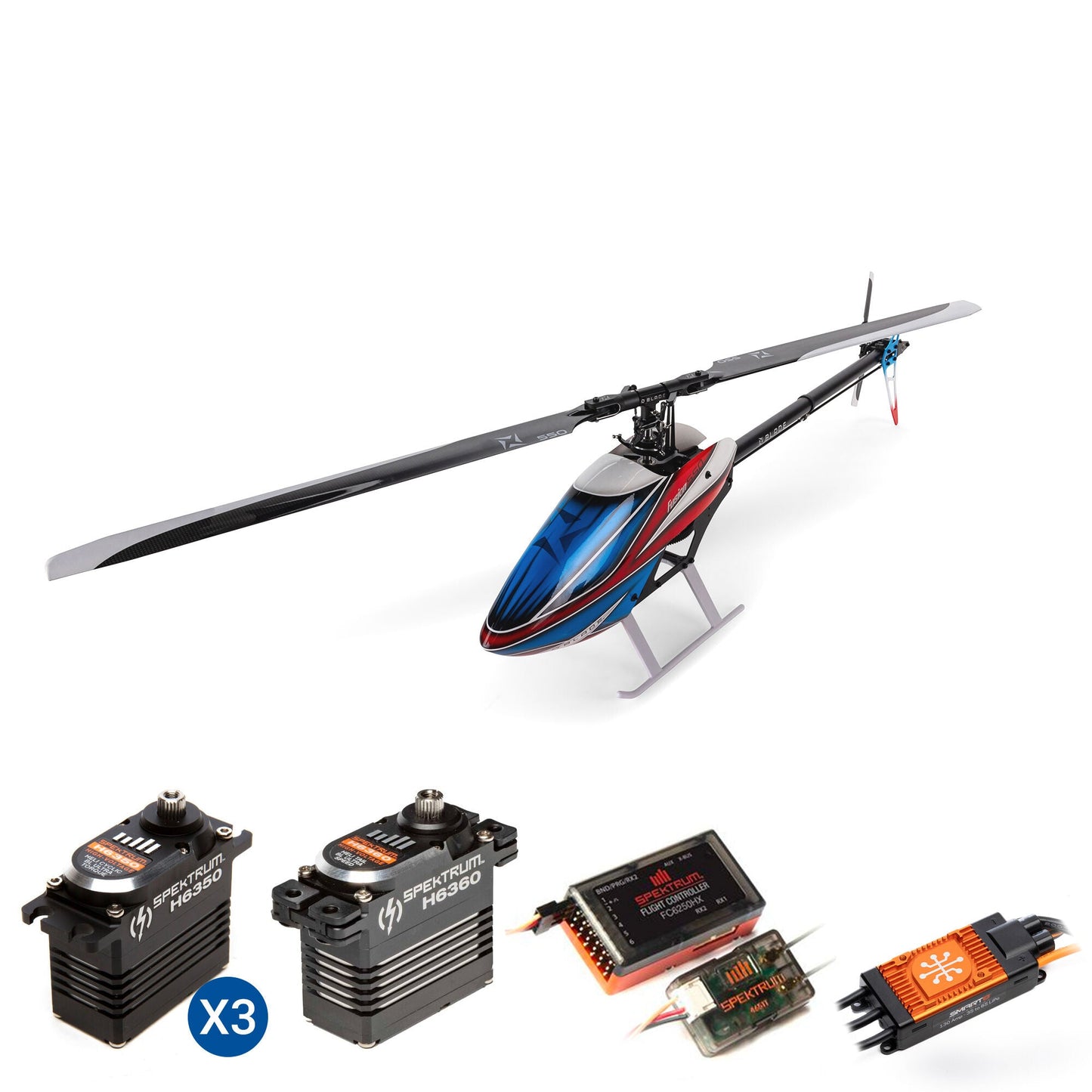 Blade Helicopters Fusion 550 Quick Build Kit Super Combo