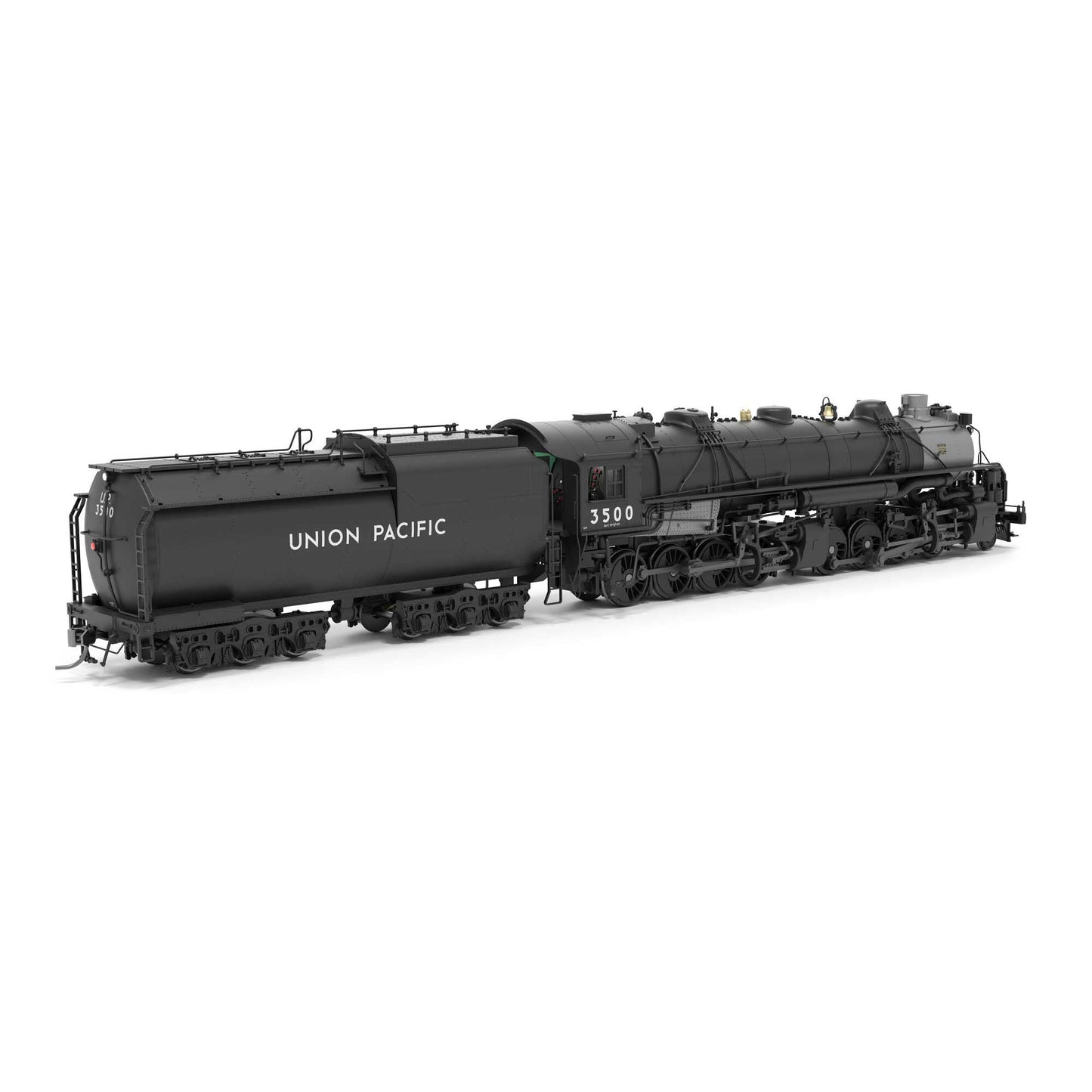 Union Pacific 2-8-8-0 "Bullmoose", SA-C-2, #3500, Post-1944 Appearance w/ 5SA FWH, Paragon4 Sound/DC/DCC, Smoke, HO