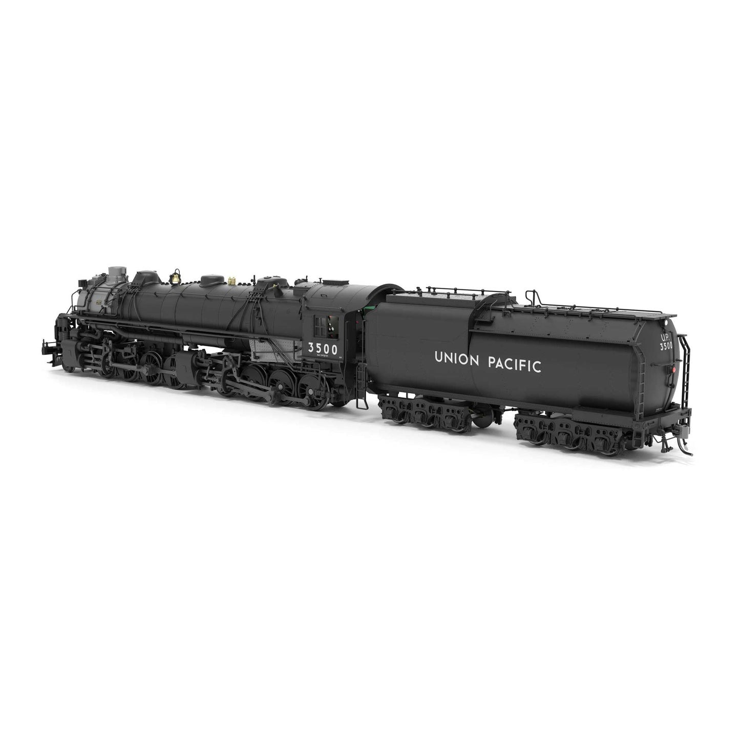 Union Pacific 2-8-8-0 "Bullmoose", SA-C-2, #3500, Post-1944 Appearance w/ 5SA FWH, No-Sound / DCC-Ready, HO