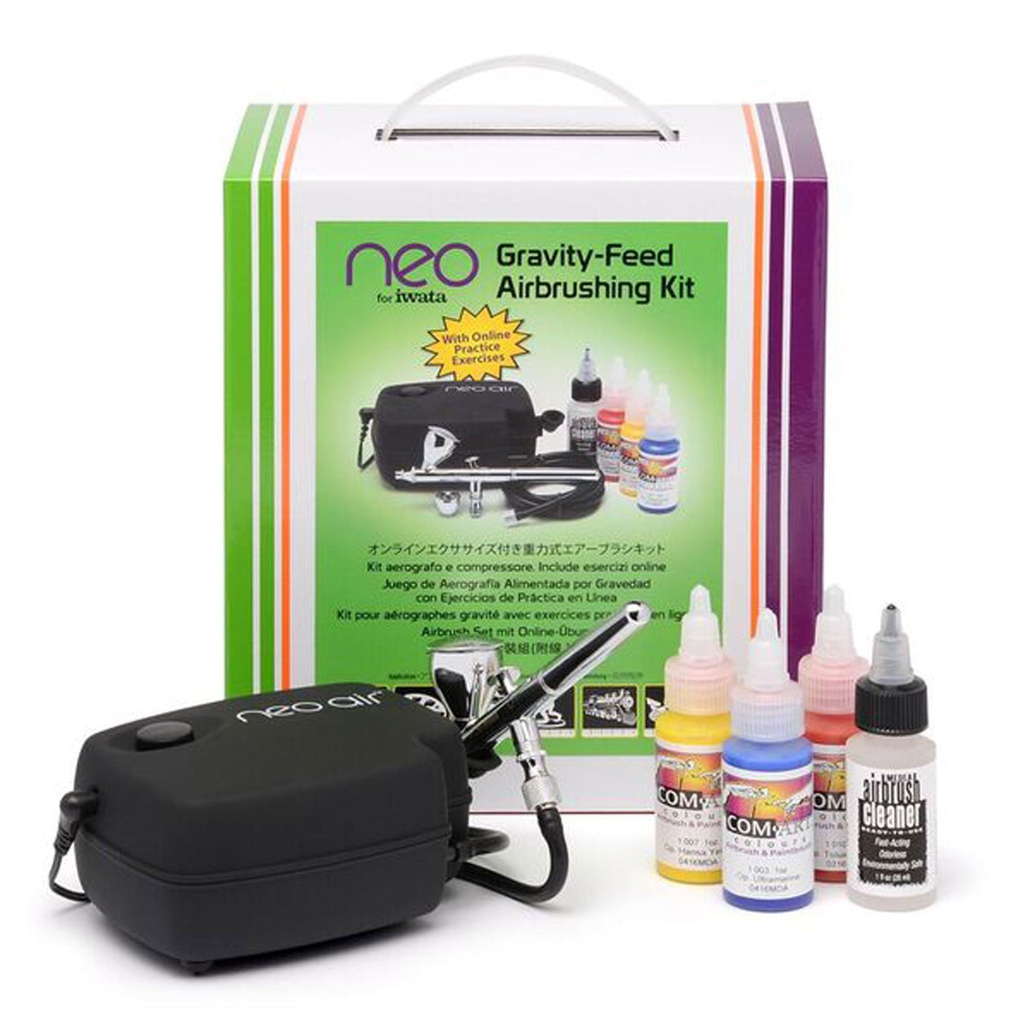 Iwata NEO for Iwata Gravity Feed Airbrushing Kit with NEO CN