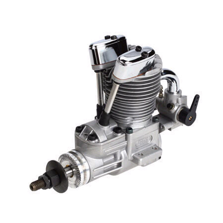 Saito Engines FA-82 4-Stroke Glow Engine with Muffler: AB