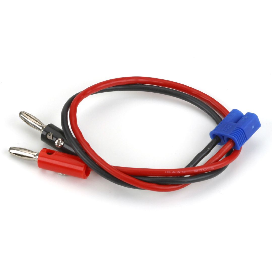 E-Flite EC3 Device Charge Lead with 12 Wire & Jacks,16AWG