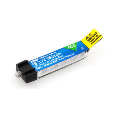 E-Flite 150mAh 1S 3.7V 45C LiPo Battery