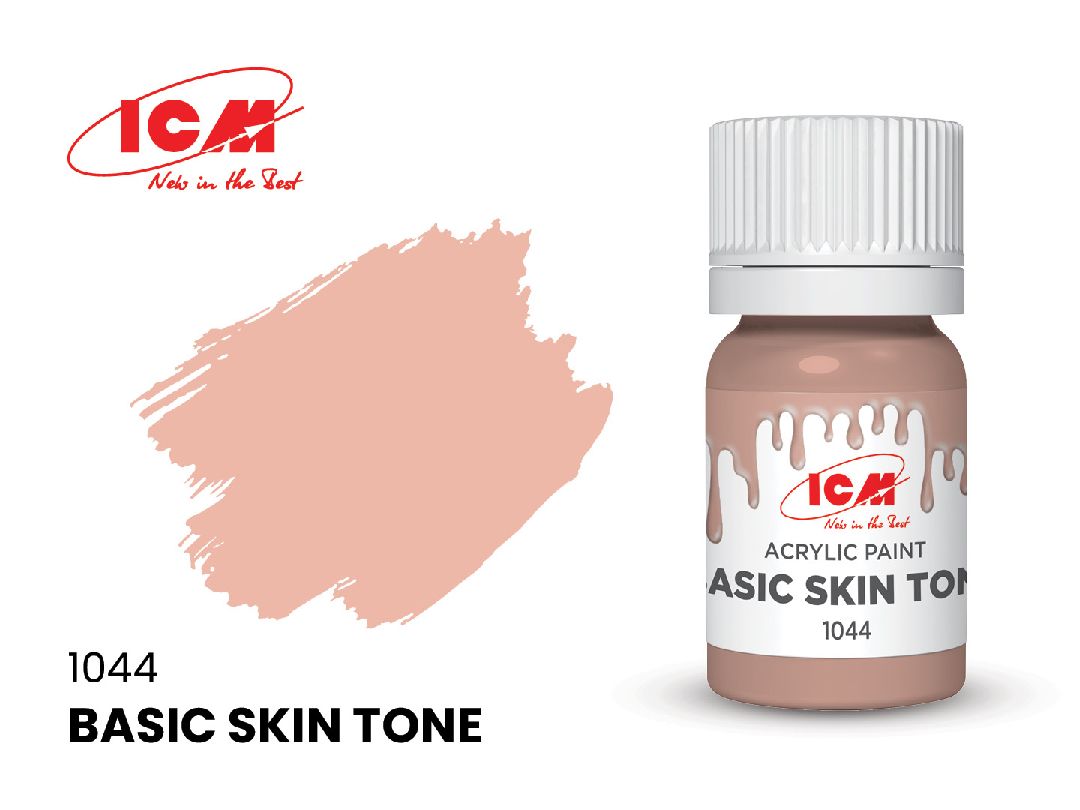 ICM Yellow Colours - Basic Skin Tone bottle, 12 ml (8 Pack)