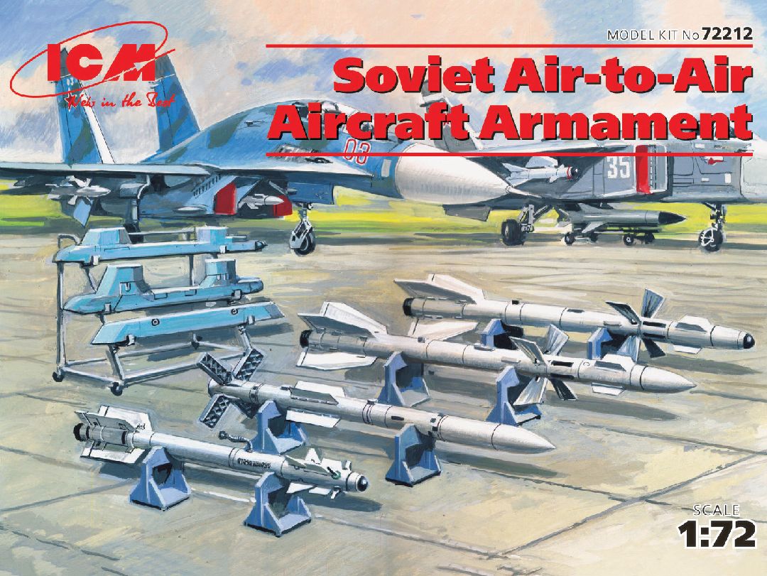 ICM 1/72 Soviet Air-to-Air Aircraft Armament