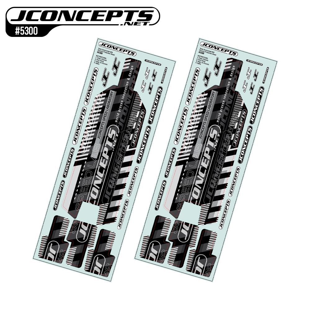 JConcepts - B84 pre-cut chassis protective sheet, 2pc