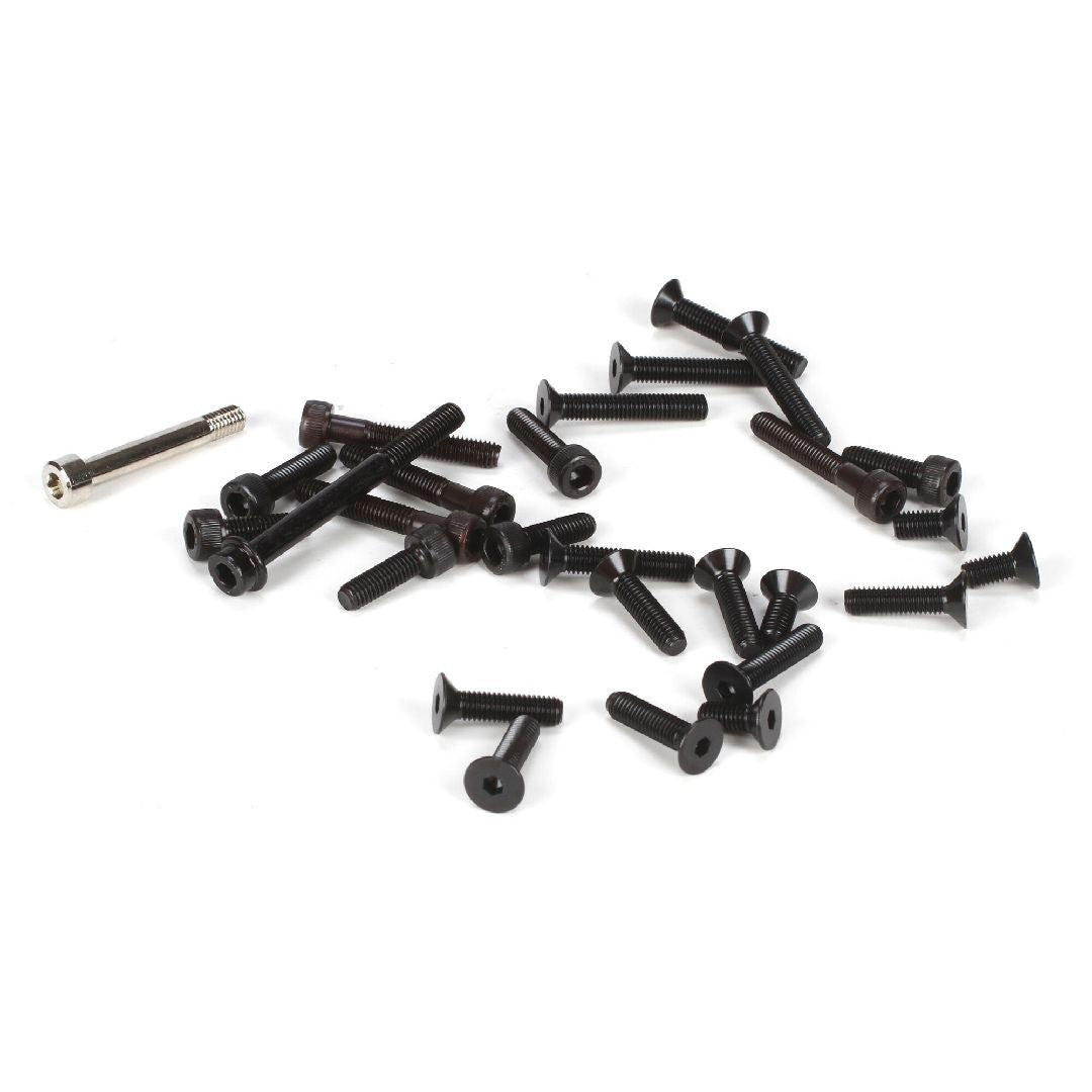 Losi 5mm FH & Cap Screw Asst. (24):5IVE-T, MINI WRC