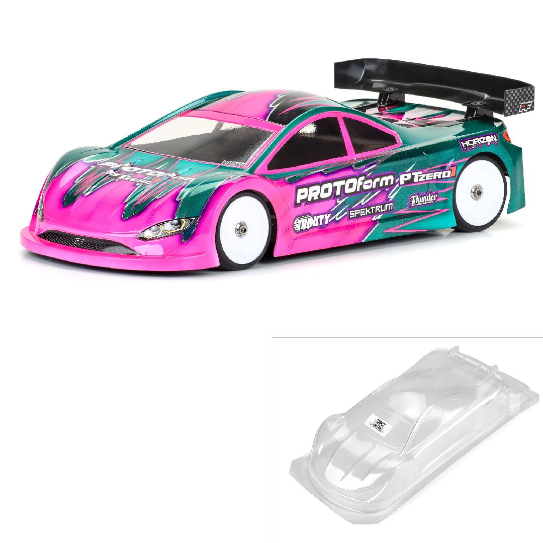 Protoform PTzero1 Light Weight (0.65mm) Clear Body for 190mm TC