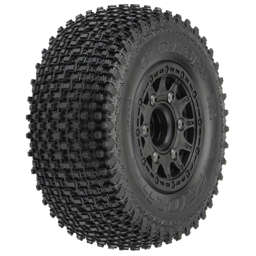 Pro-Line Gladiator 2.2"/3.0" (Med) Tires on Rem Hex Wheels (2)