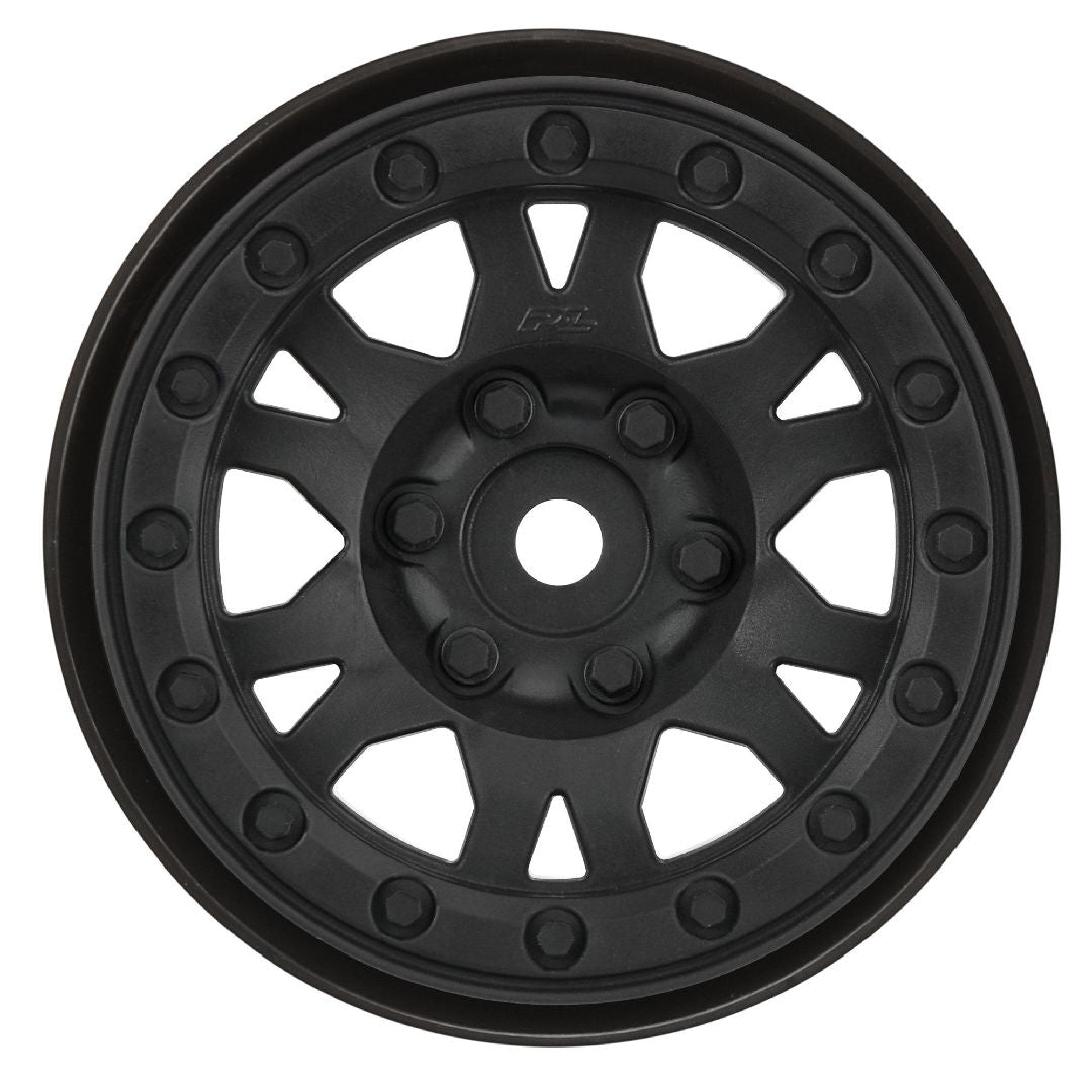 Pro-Line Impulse 1.9" Black Plastic Internal Bead-Loc Wheel