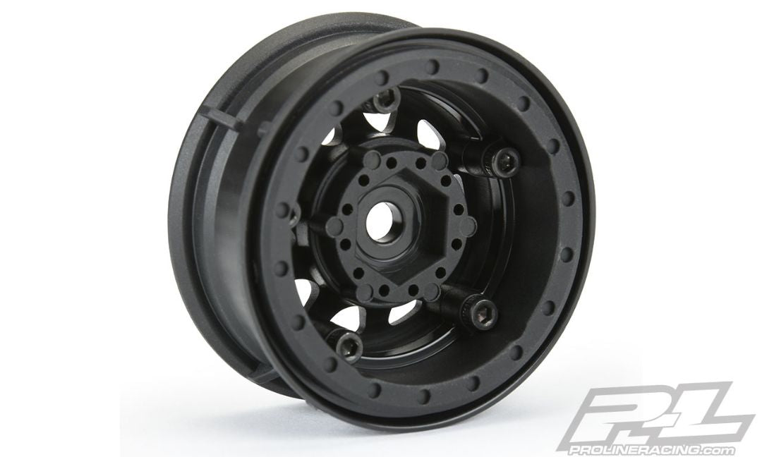 Pro-Line Keystone 1.55" Black Plastic Internal Bead-Loc 12mm