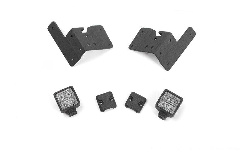 RC4WD Pillar Lights for Axial 1/10 SCX10 III Jeep JLU Wrangler
