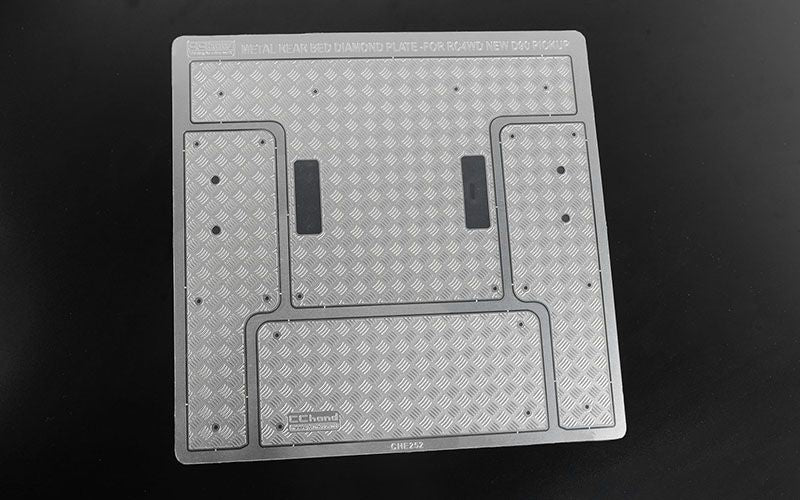 RC4WD Steel Rear Bed Diamond Plates 2015 Land Rover Defender D90
