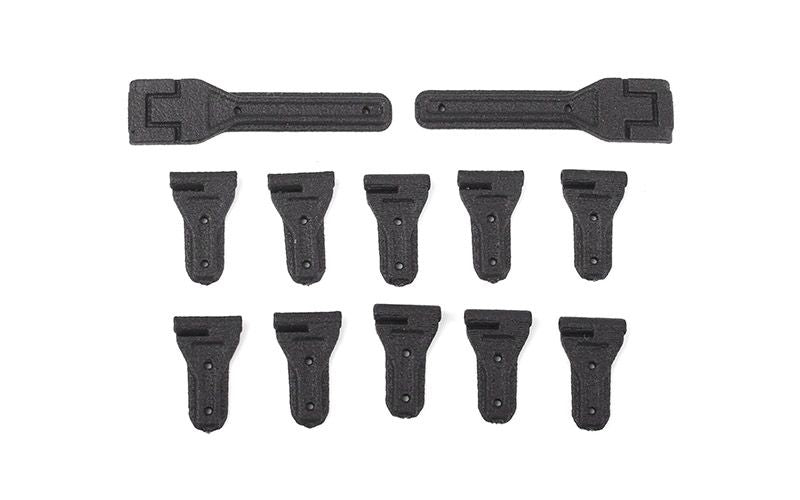 RC4WD Complete Door & Tailgate Hinge Set Axial 1/10 SCX10 Jeep