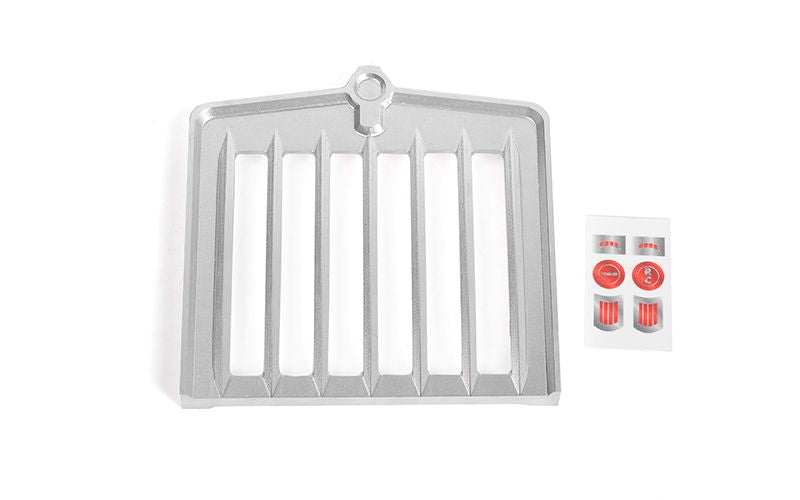 RC4WD Smokey Billet Front Grille - King / Grand Hauler (Silver)