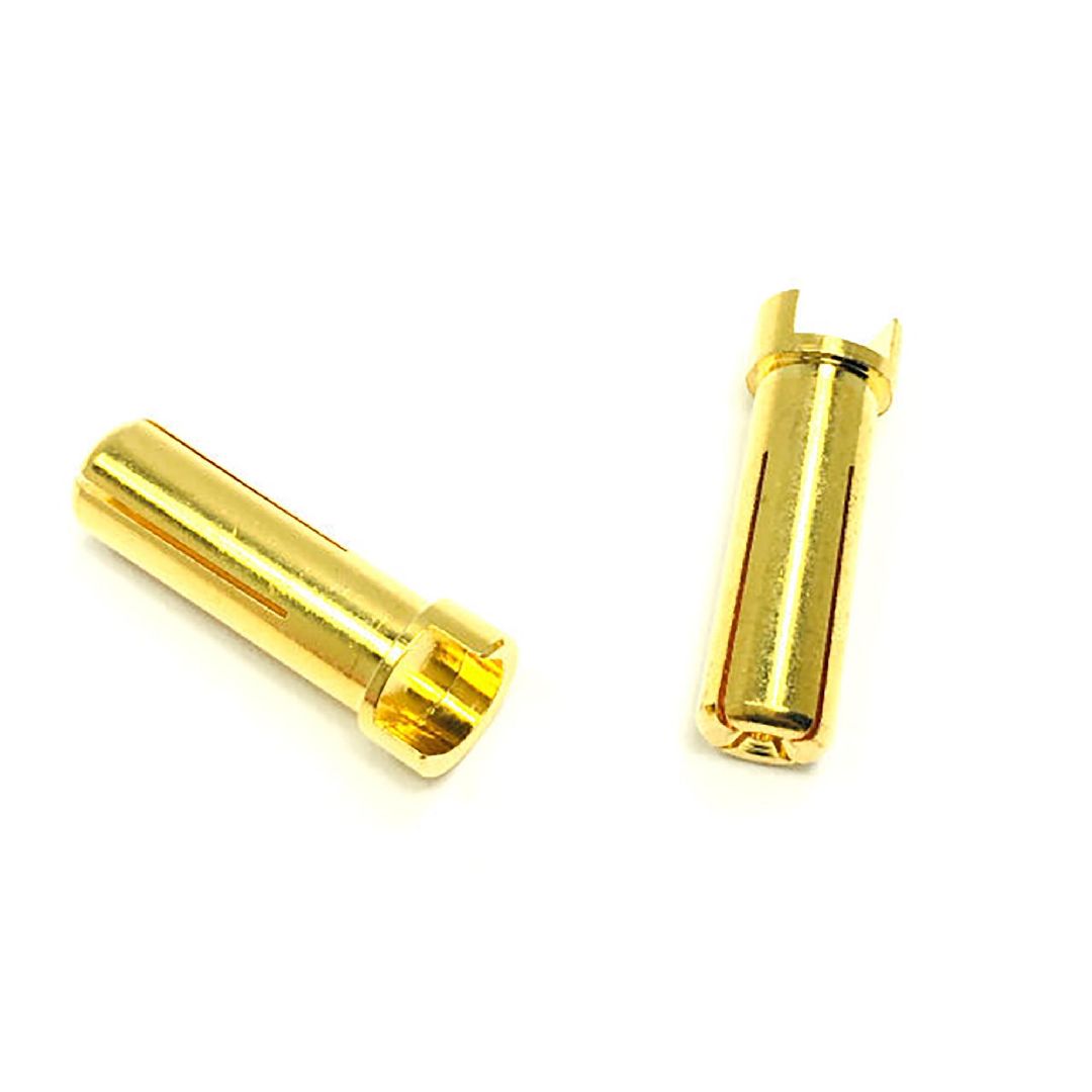 Trinity 4mm Low Profile Pure Copper Gold Plated Bull...