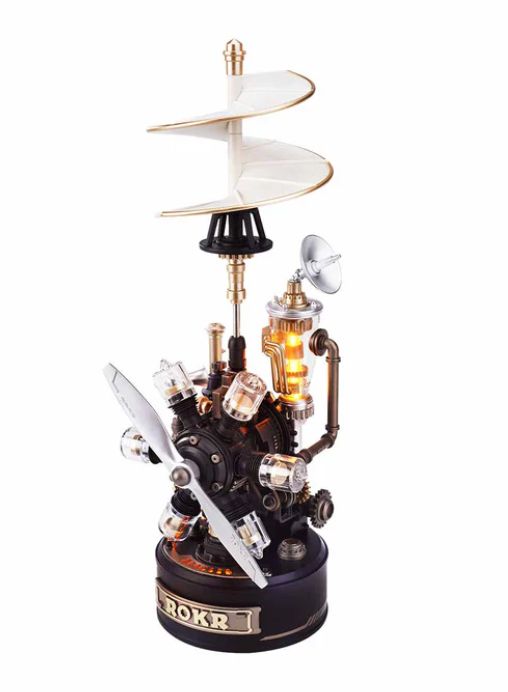 ROKR Da Vinci Helicopter DIY Mechanical 3D Puzzle