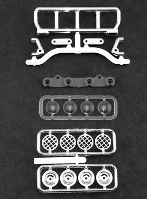 RPM Narrow Roof Mounted Light Bar Set (Chrome)