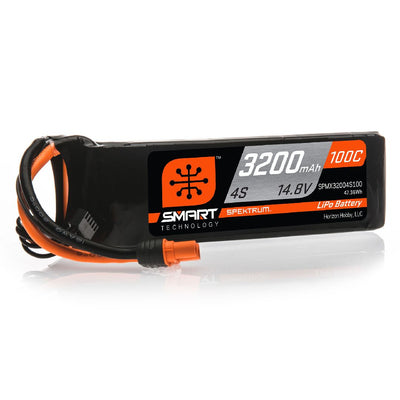 Spektrum 3200mAh 4S 14.8V 100C Smart LiPo IC3
