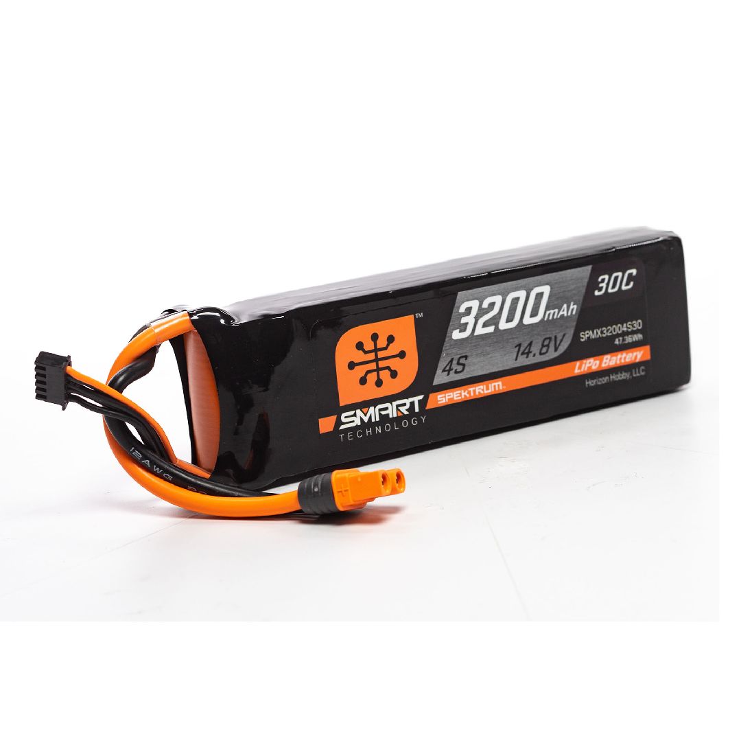 Spektrum 3200mAh 4S 14.8V 30C Smart LiPo IC3