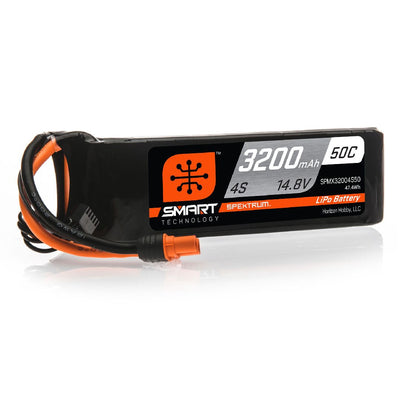 Spektrum 3200mAh 4S 14.8V 50C Smart LiPo IC3