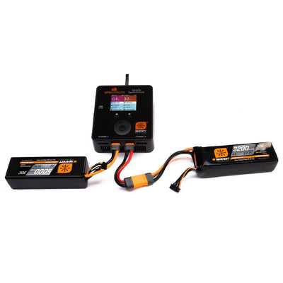 Spektrum 5000mAh 2S 7.4V Smart LiPo 30C Hardcase; IC5