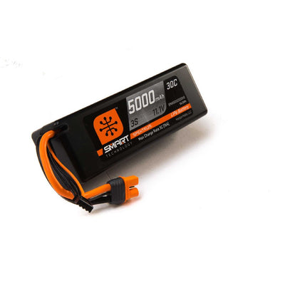 Spektrum 5000mAh 3S 11.1V 30C Smart LiPo IC3 Hardcase