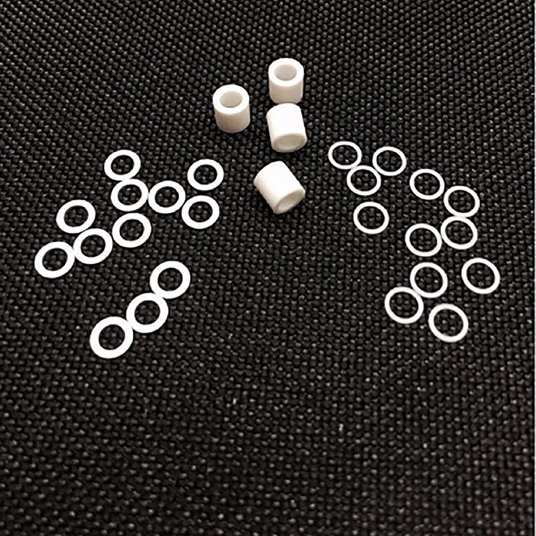 Trinity Ultimate PTFE & Aluminum Brushless Motor Shim Kit 28pc