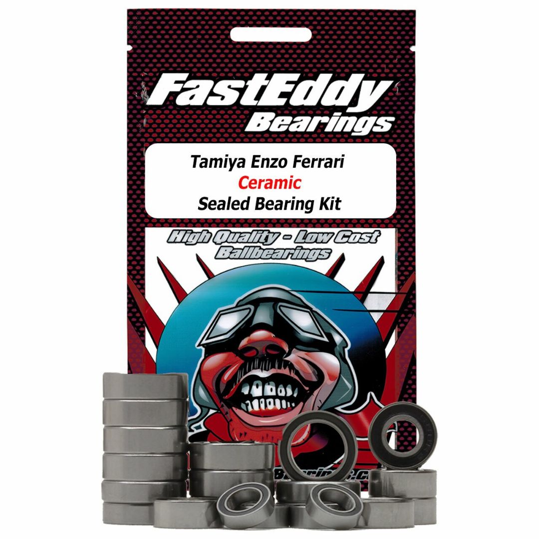 Fast Eddy Tamiya Enzo Ferrari (TT-01) Ceramic Sealed Bearing Ki