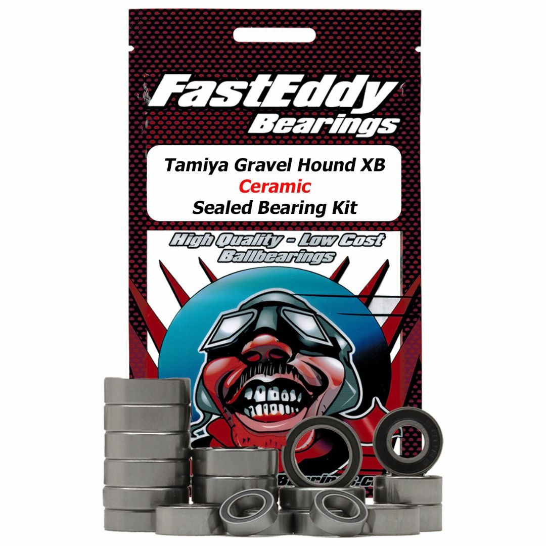 Fast Eddy Tamiya Gravel Hound XB (DF-02) Ceramic Sealed Bearing