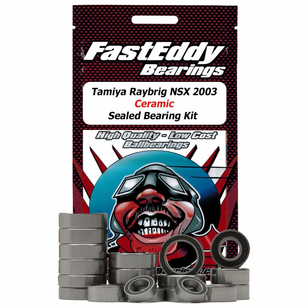 Fast Eddy Tamiya Raybrig NSX 2003 (TB-02) Ceramic Sealed Bearin