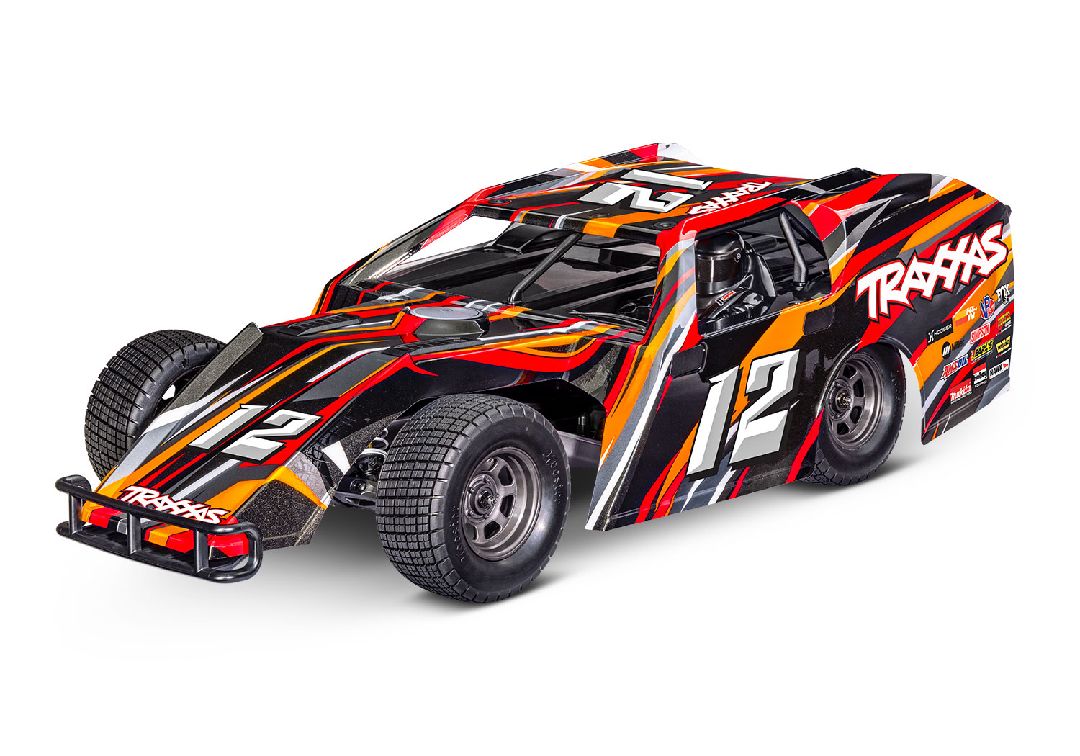 Traxxas 1/10 Modified MudBoss BL-2S. Requires Battery & Charger - Orange