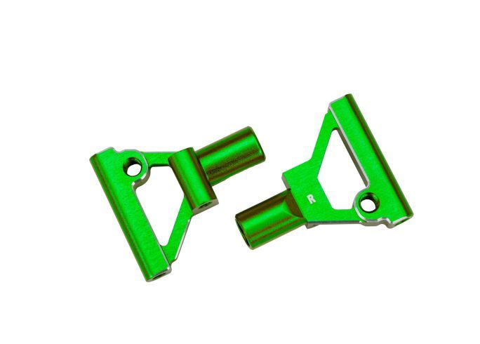 Traxxas Suspenion arms, lower, front, 6061-T6 Aluminuminum (green-anodized) (left & right)/ 2.5x5mm BCS (with threadlock) (2)