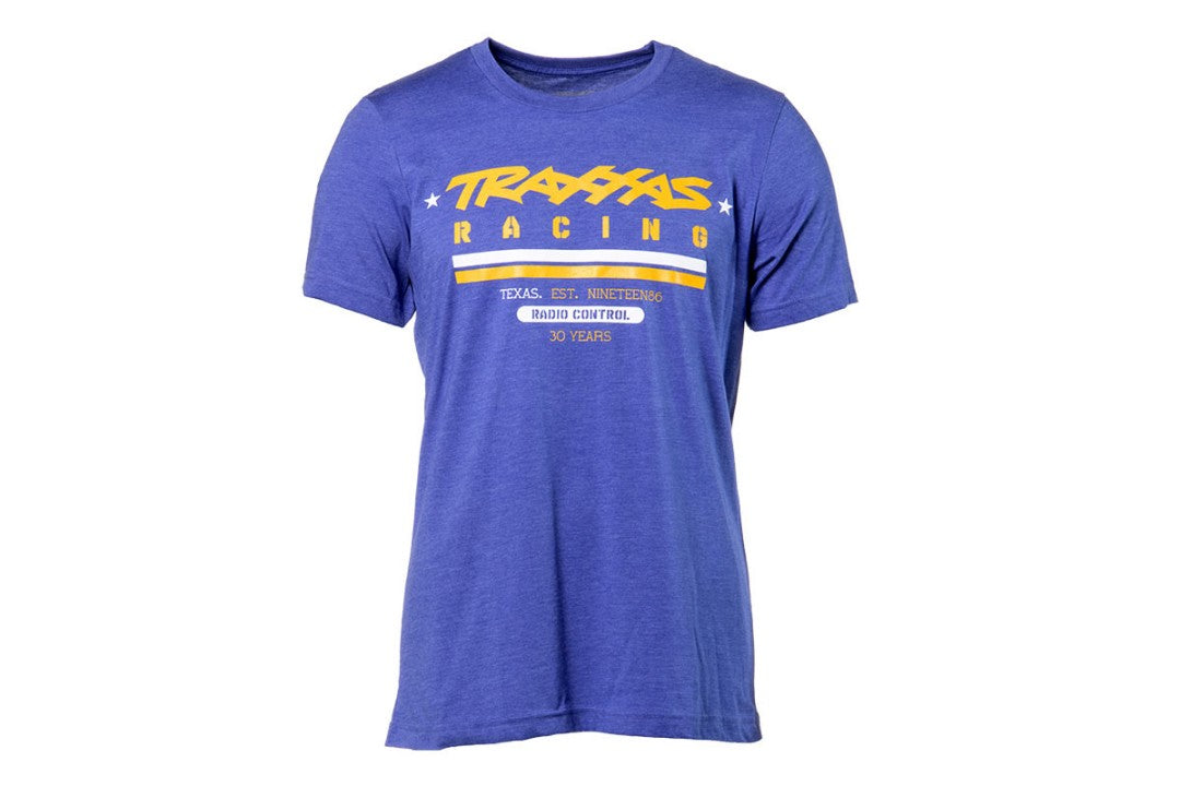 Traxxas Heritage Tee Heather Blue Small