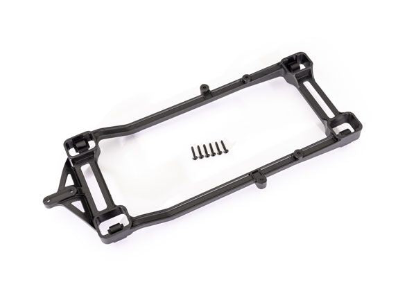 Traxxas Body support (with front & rear latches)/ 2.6x15mm BCS (6) (for clipless body mounting)