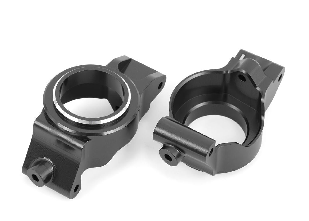 Traxxas Caster Blocks (C-Hubs) 6061-T6 Aluminum (Gray) L&R
