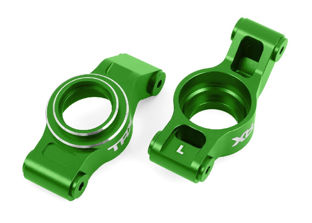 Traxxas Carriers Stub AxLe (Green 6061-T6 Aluminum) (L&R)