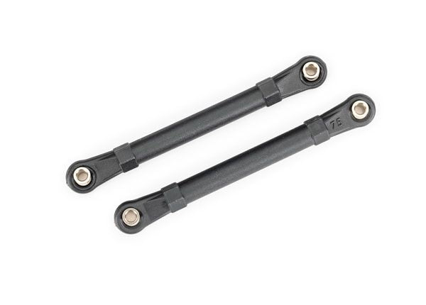 Traxxas Toe links (molded composite) (75mm center to center) (2) (assembled with hollow balls) (for use with #9182 upgrade kit)