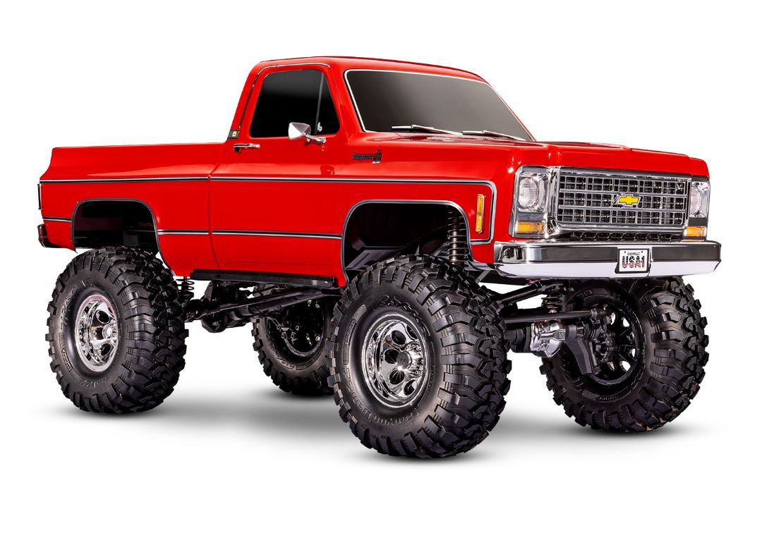Traxxas 1/10 TRX-4 Chevy K10 Cheyenne High Trail 4x4 RTR - Red