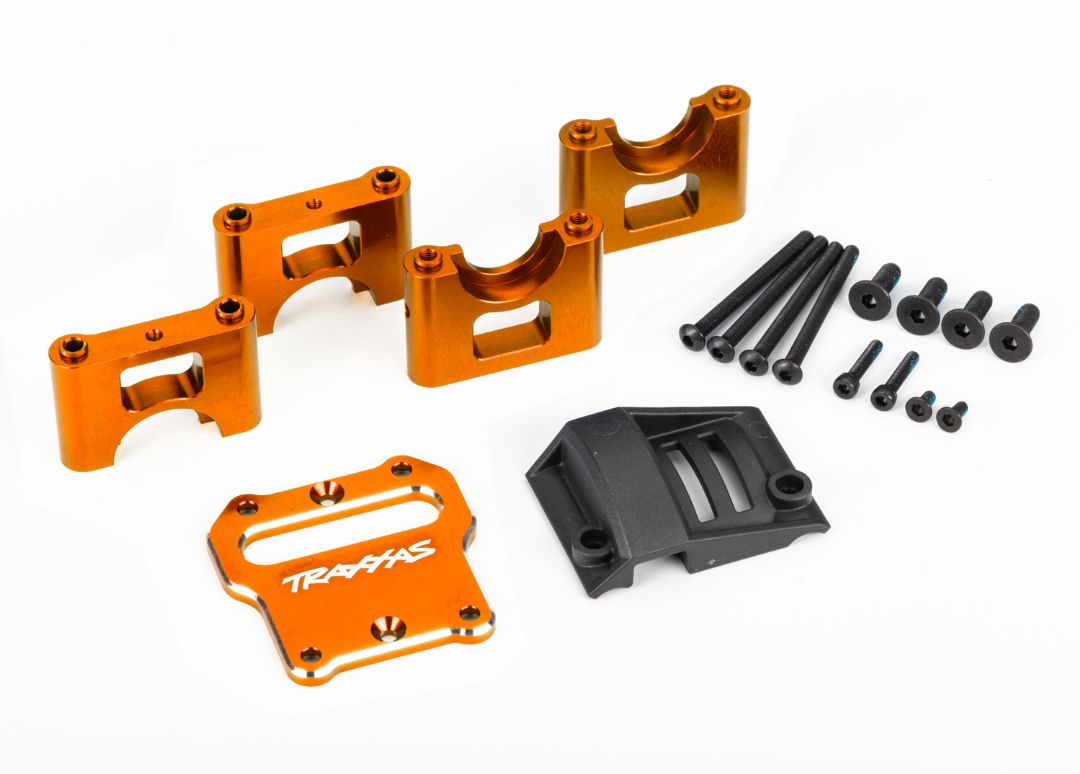 Traxxas Mount, Center Differential Carrier, Aluminum (Orange)