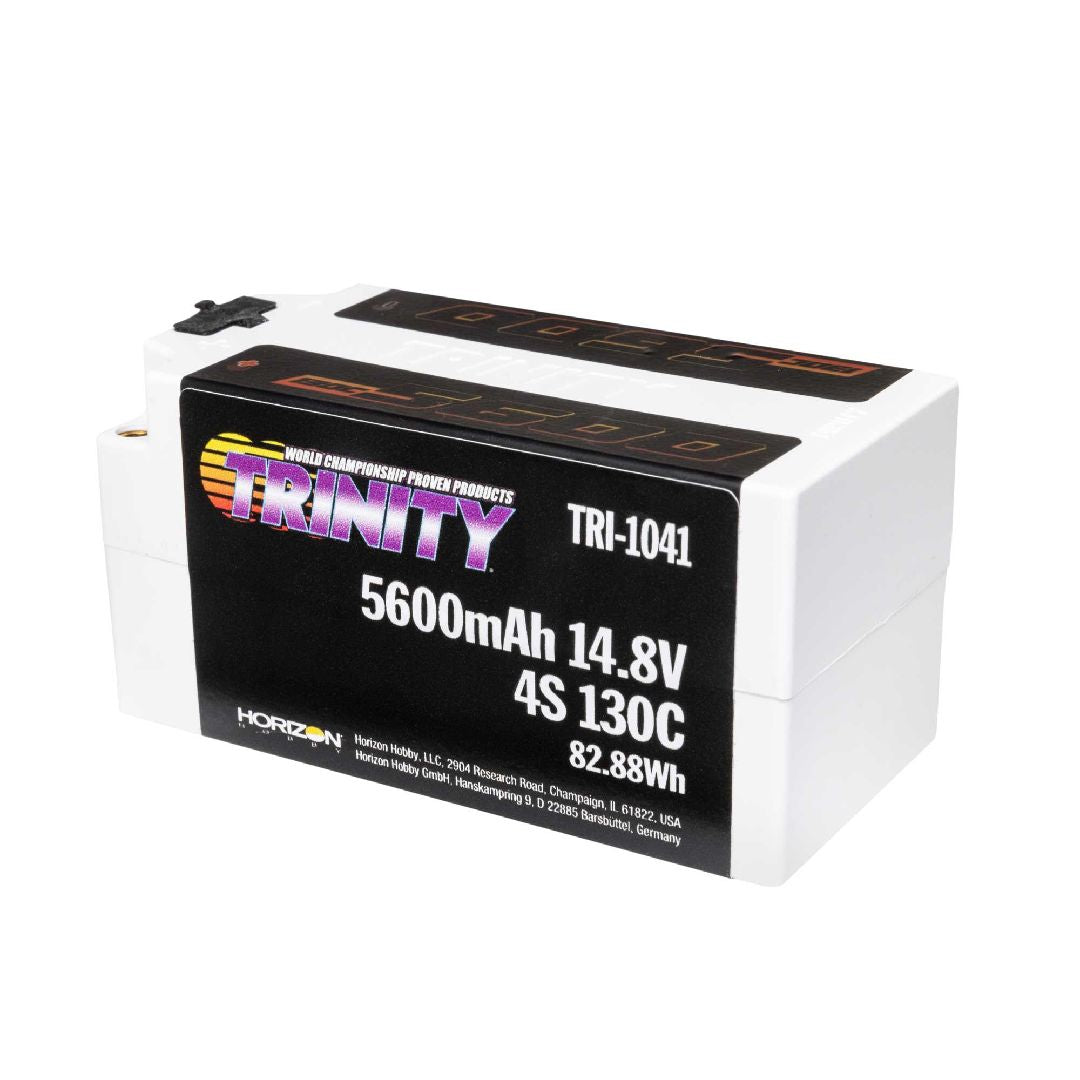 Trinity 5600mAh 4S 14.8V 130C Shorty 5mm Bullets